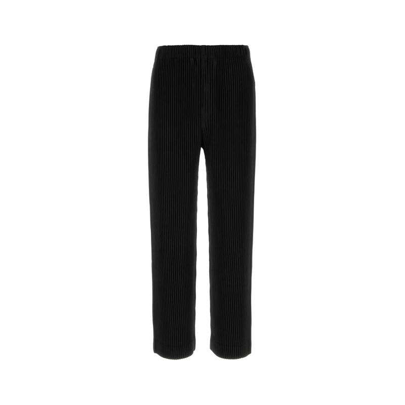 Homme Plisse Issey Miyake Men Black Polyester Pant